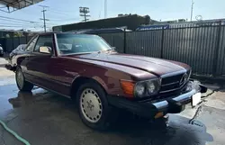 1986 Mercedes-Benz 560 SL en venta en Van Nuys, CA