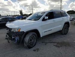 Jeep Grand Cherokee Limited Vehiculos salvage en venta: 2017 Jeep Grand Cherokee Limited