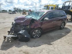 Honda Odyssey Touring salvage cars for sale: 2015 Honda Odyssey Touring