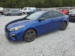 Salvage cars for sale at Gainesville, GA auction: 2021 KIA Forte GT Line