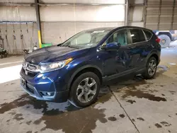 Salvage cars for sale at Chalfont, PA auction: 2018 Honda CR-V EX