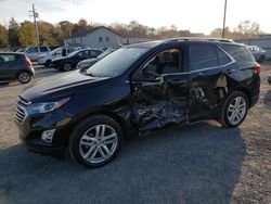 Salvage cars for sale at York Haven, PA auction: 2021 Chevrolet Equinox Premier