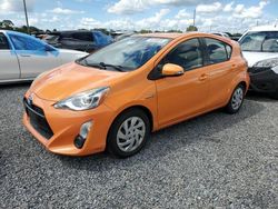 Salvage cars for sale at Riverview, FL auction: 2015 Toyota Prius C