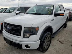 Flood-damaged cars for sale at auction: 2014 Ford F150 Supercrew