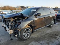 Salvage cars for sale at auction: 2018 Nissan Pathfinder S