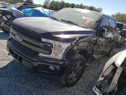 Salvage cars for sale at Loganville, GA auction: 2019 Ford F150 Supercrew