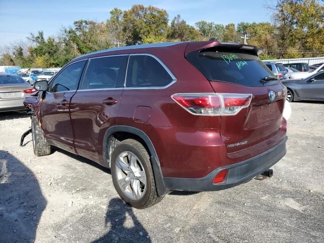 2014 Toyota Highlander Hybrid Limited