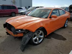 Salvage cars for sale at Tucson, AZ auction: 2014 Dodge Charger R/T