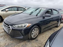 Carros salvage para piezas a la venta en subasta: 2017 Hyundai Elantra SE