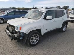 Salvage cars for sale at Sacramento, CA auction: 2019 Jeep Renegade Latitude