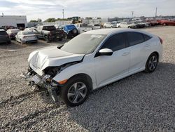 Honda salvage cars for sale: 2020 Honda Civic LX