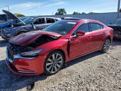 Salvage cars for sale at Franklin, WI auction: 2018 Mazda 6 Grand Touring Reserve