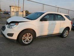 Salvage cars for sale at Moraine, OH auction: 2017 Chevrolet Equinox LS