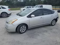 Salvage cars for sale from Copart Fort Pierce, FL: 2008 Toyota Prius