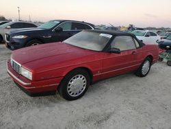 Salvage cars for sale at Arcadia, FL auction: 1993 Cadillac Allante