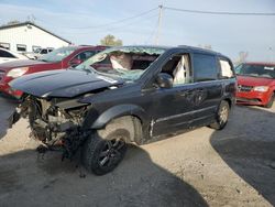 Salvage cars for sale at Pekin, IL auction: 2012 Chrysler Town & Country Touring