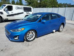 Salvage cars for sale at Apopka, FL auction: 2019 Ford Fusion Titanium