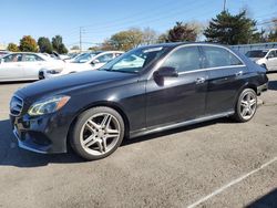 Mercedes-Benz salvage cars for sale: 2014 Mercedes-Benz E 350 4matic