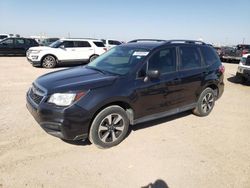 Salvage cars for sale at Amarillo, TX auction: 2017 Subaru Forester 2.5I