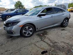 Carros salvage a la venta en subasta: 2020 Honda Civic LX