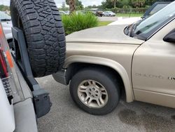 Salvage cars for sale at Riverview, FL auction: 2002 Dodge Dakota SLT