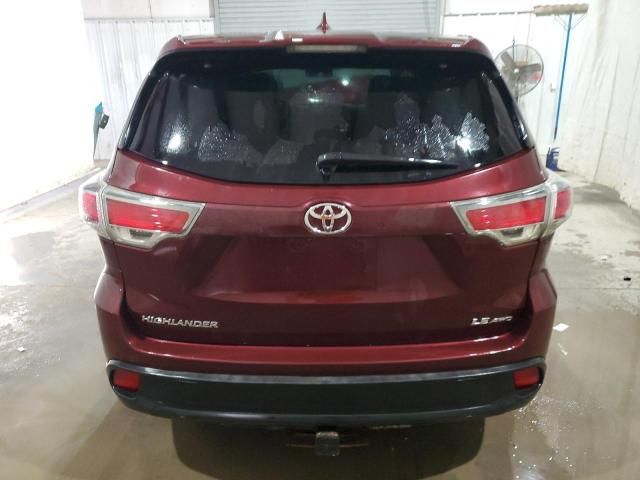 2014 Toyota Highlander LE