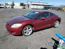 Salvage cars for sale at San Martin, CA auction: 2006 Mitsubishi Eclipse GS