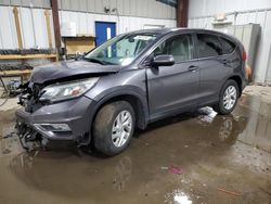 Salvage cars for sale at West Mifflin, PA auction: 2015 Honda CR-V EX