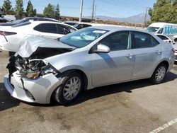 Toyota salvage cars for sale: 2015 Toyota Corolla L