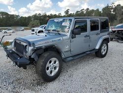 Salvage cars for sale at Houston, TX auction: 2013 Jeep Wrangler Unlimited Sahara