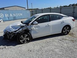 Salvage cars for sale at Ellenwood, GA auction: 2023 Nissan Sentra SV