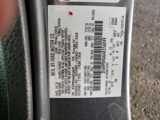 2010 Ford Fusion SE