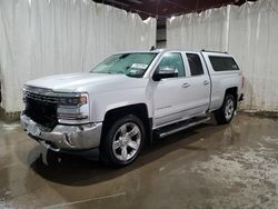 Salvage cars for sale at Central Square, NY auction: 2018 Chevrolet Silverado K1500 LTZ