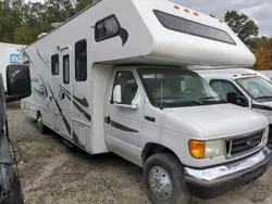 Salvage trucks for sale at Glassboro, NJ auction: 2006 Ford Econoline E450 Super Duty Cutaway Van