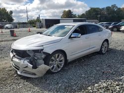 Chevrolet salvage cars for sale: 2017 Chevrolet Impala Premier