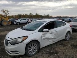 Salvage cars for sale at Des Moines, IA auction: 2016 KIA Forte LX