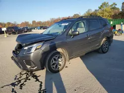 Salvage cars for sale at Ellwood City, PA auction: 2024 Subaru Forester Premium