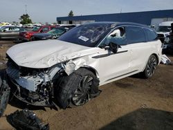 Salvage cars for sale from Copart Woodhaven, MI: 2024 Lincoln Nautilus Black Label