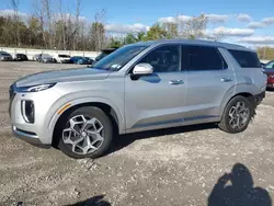 Salvage cars for sale at Leroy, NY auction: 2022 Hyundai Palisade Calligraphy