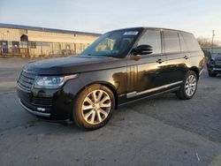 Land Rover salvage cars for sale: 2014 Land Rover Range Rover HSE