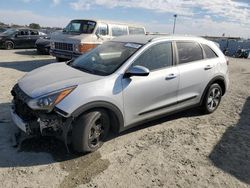 Salvage cars for sale at Antelope, CA auction: 2020 KIA Niro LX