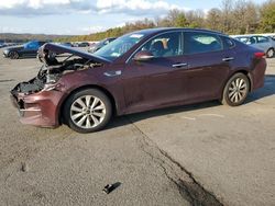 KIA salvage cars for sale: 2017 KIA Optima LX