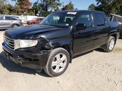 Salvage cars for sale at Hampton, VA auction: 2012 Honda Ridgeline RTL