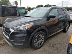 Carros salvage para piezas a la venta en subasta: 2021 Hyundai Tucson Limited