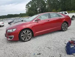 Flood-damaged cars for sale at auction: 2017 Lincoln MKZ Reserve