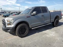 Salvage cars for sale at Sun Valley, CA auction: 2015 Ford F150 Super Cab