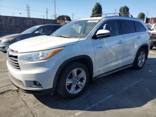 2016 Toyota Highlander Hybrid Limited