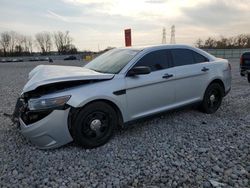 Salvage cars for sale at Barberton, OH auction: 2014 Ford Taurus Police Interceptor