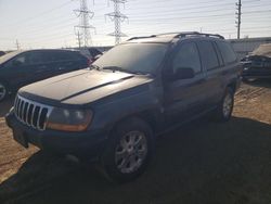 Salvage cars for sale at Elgin, IL auction: 2001 Jeep Grand Cherokee Laredo