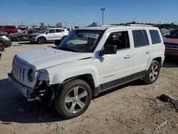 Salvage cars for sale at Indianapolis, IN auction: 2017 Jeep Patriot Latitude